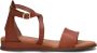 RED-RAG Sandalen Dames 79610 Maat: 42 Materiaal: Leer Kleur: Cognac - Thumbnail 4