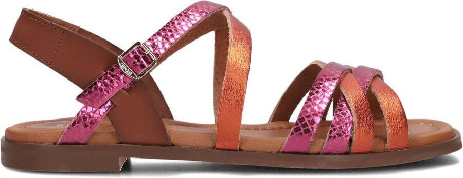 RED-RAG Sandalen Dames 79656 Maat: 40 Materiaal: Leer Kleur: Oranje - Foto 4