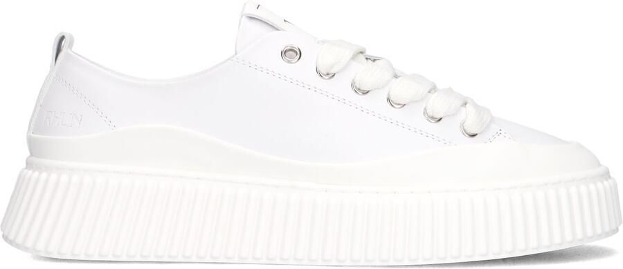 RHUN Lage Sneakers Heren 3250 Treble Leer Wit