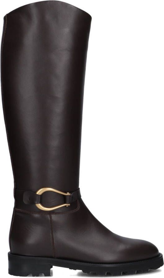ROBERTO FESTA Hoge Laarzen Dames Nia Maat: 38 Materiaal: Leer Kleur: Bruin