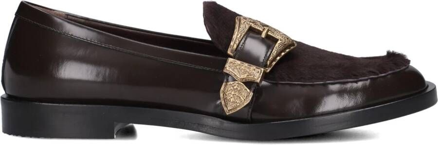 ROBERTO FESTA Loafers Dames Lira Maat: 40 Materiaal: Ponyhair Kleur: Bruin