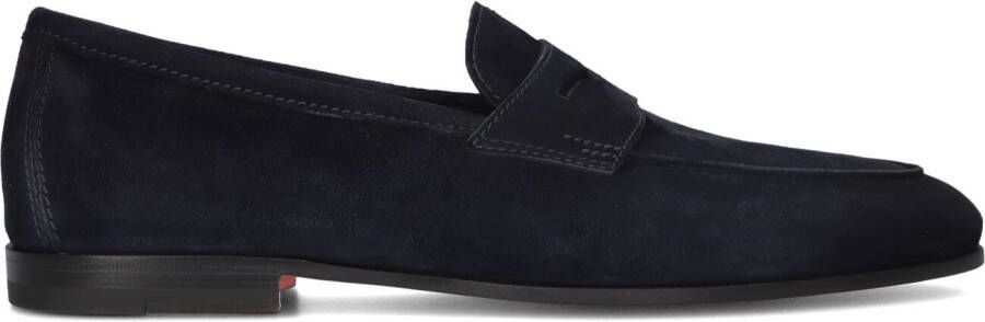 SANTONI Loafers Heren 18837 Carlo Maat: 41 5 Materiaal: Suède Kleur: Blauw