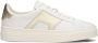 SANTONI Lage Sneakers Dames 61070 Maat: 41 Materiaal: Leer Kleur: Wit - Thumbnail 2