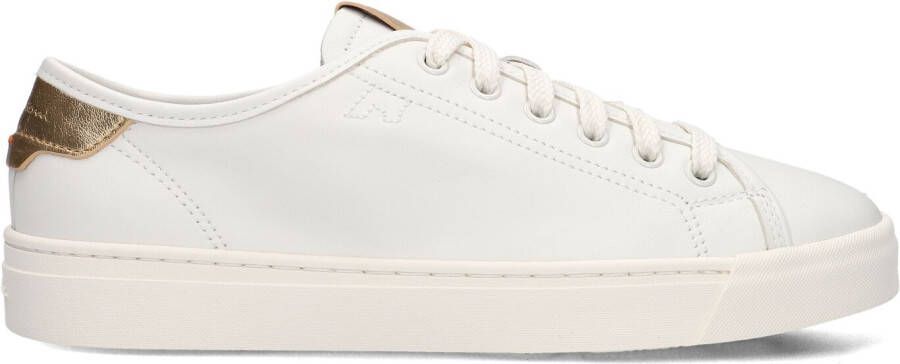 SANTONI Lage Sneakers Dames Volee W Maat: 40 Materiaal: Leer Kleur: Wit