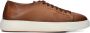 SANTONI Lage Sneakers Heren Clean Row Maat: 11 Materiaal: Leer Kleur: Cognac - Thumbnail 2