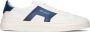 SANTONI Lage Sneakers Heren Gloria 21779 Maat: 41 Materiaal: Leer Kleur: Wit - Thumbnail 2