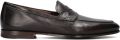 SANTONI Loafers Heren Carlos Leer Bruin - Bruin