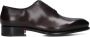 Santoni Klassieke Derby Schoenen van Zwart Leer - Thumbnail 2