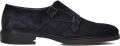 SANTONI Nette Schoenen Heren Sue 2gespschoen Suède Blauw - Blauw