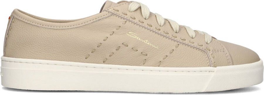 SANTONI Sneakers Dames Dbs Zoom Maat: 39 Materiaal: Leer Kleur: Beige