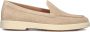 SANTONI Sneakers Dames Yalta Moc Maat: 41 Materiaal: Suède Kleur: Beige - Thumbnail 2