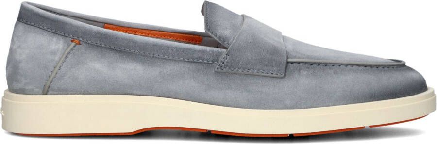 SANTONI Instappers Heren Revolve Maat: 12 Materiaal: Suède Kleur: Groen
