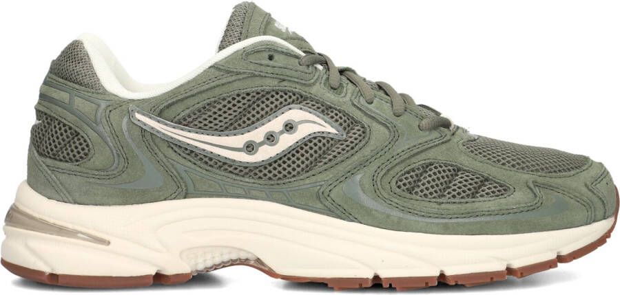 SAUCONY Lage Sneakers Grid Jazz 9 Maat: 41 Materiaal: Leer Kleur: Groen