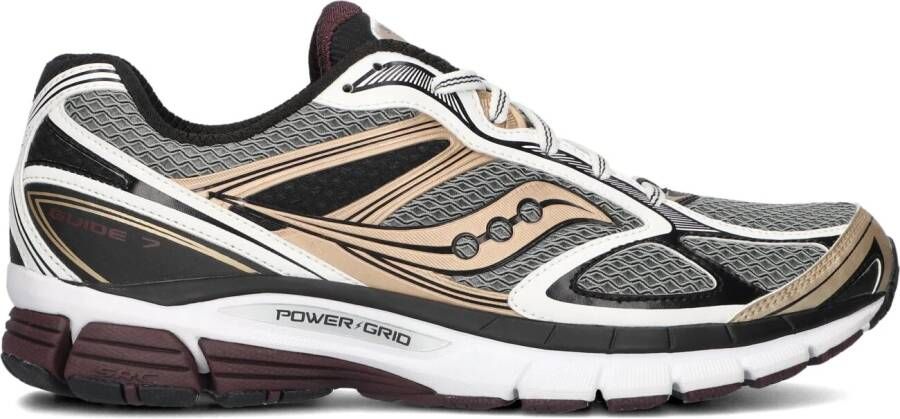 SAUCONY Lage Sneakers Progrid Guide 7 Maat: 43 Materiaal: Mesh Kleur: Wit