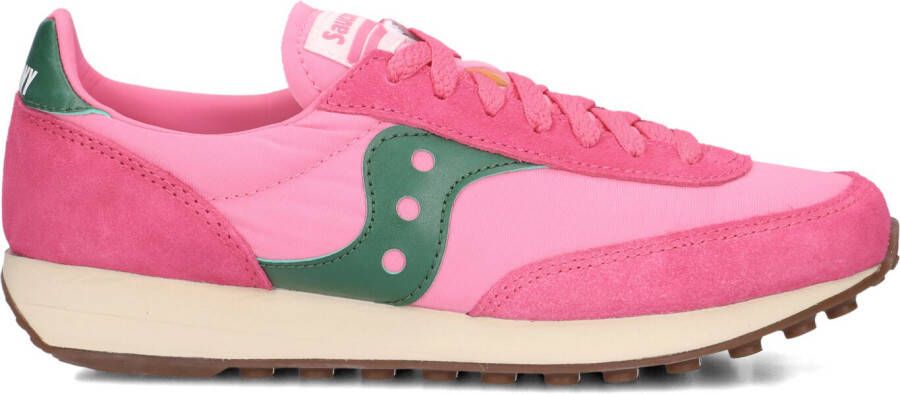 SAUCONY Lage Sneakers Dames Trainer 80 Maat: 41 Materiaal: Suède Kleur: Roze