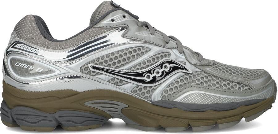 SAUCONY Lage Sneakers Dames Progrid Omni 9 Mesh Zilver - Foto 1