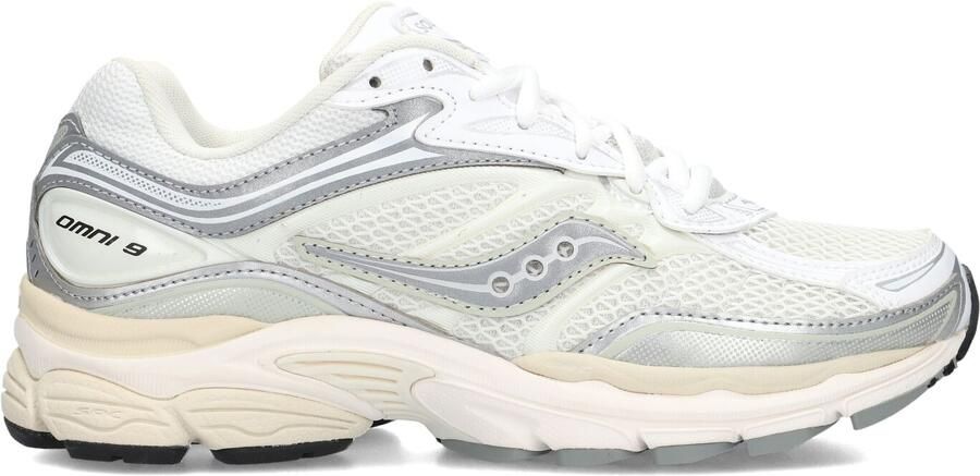 SAUCONY Lage Sneakers Dames Progrid Omni 9 Maat: 38 Materiaal: Mesh Kleur: Wit