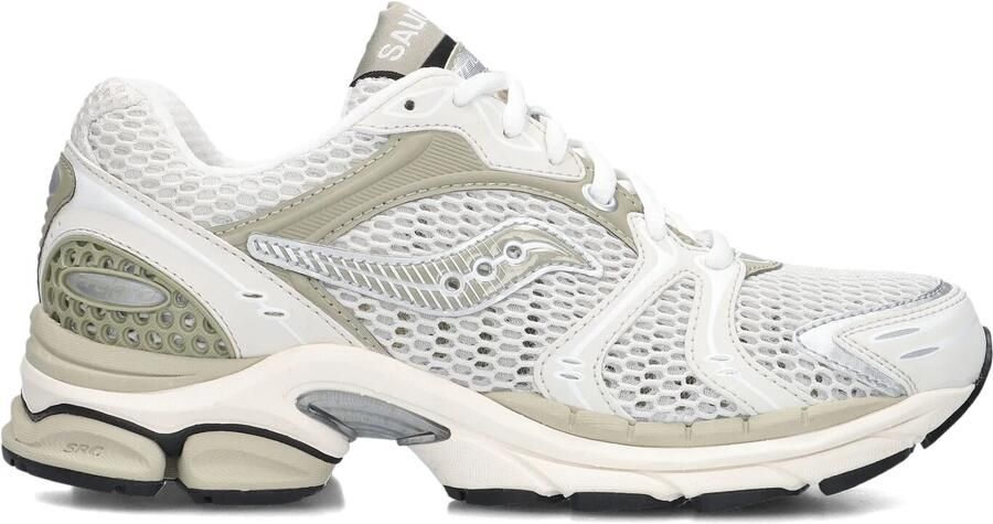 SAUCONY Lage Sneakers Dames Progrid Triumph 4 Maat: 40 Materiaal: Textiel Kleur: Wit