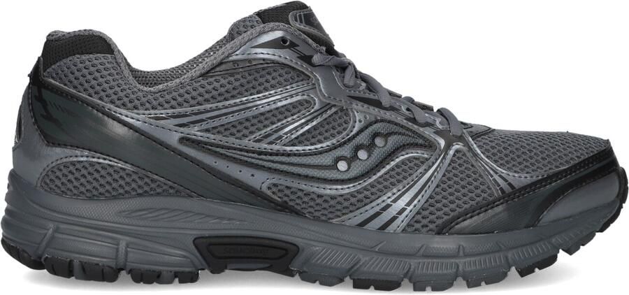 SAUCONY Lage Sneakers Heren Grid Legacy Rubber Grijs