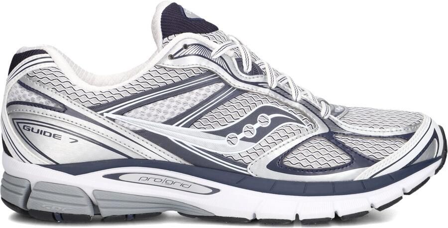 SAUCONY Lage Sneakers Heren Progrid Guide 7 Maat: 48 Materiaal: Leatherlook Kleur: Wit