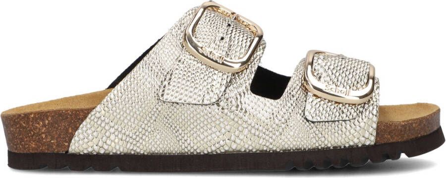 SCHOLL Slippers Dames Noelle Synthetic Maat: 38 Materiaal: Leatherlook Kleur: Goud - Foto 2