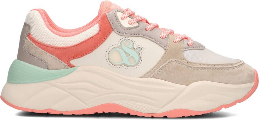 SCOTCH & SODA Lage Sneakers Dames Celest 35 Maat: 36 Materiaal: Suède Kleur: Taupe