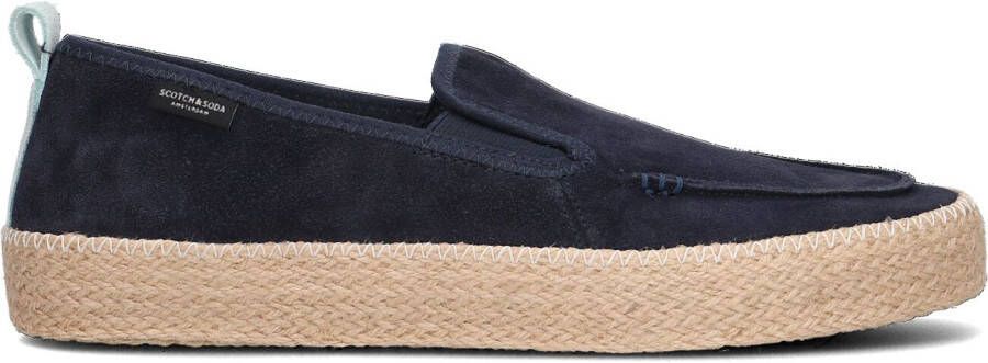 SCOTCH & SODA Loafers Heren Izomi Slip On 1 Maat: 44 Materiaal: Suède Kleur: Blauw