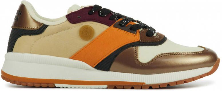 Scotch & Soda Scotch Soda Sneakers Dames Lage sneakers Damesschoenen Canvas Vivi LS met Brons