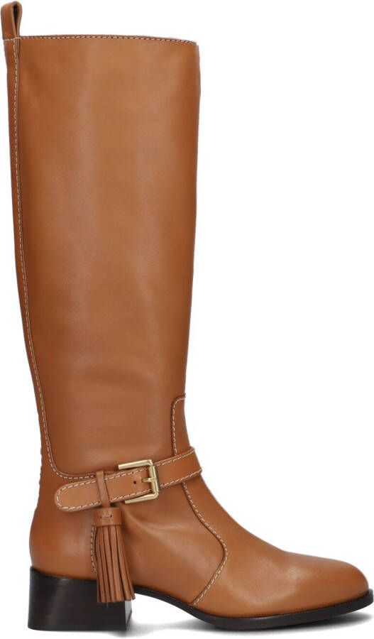 SEE BY CHLOÉ See By Chloé Hoge Laarzen Dames Lory Laars Maat: 38 Materiaal: Leer Kleur: Bruin