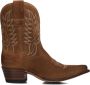SENDRA Cowboylaarzen Dames 18651 Maat: 37 Materiaal: Suède Kleur: Cognac - Thumbnail 4