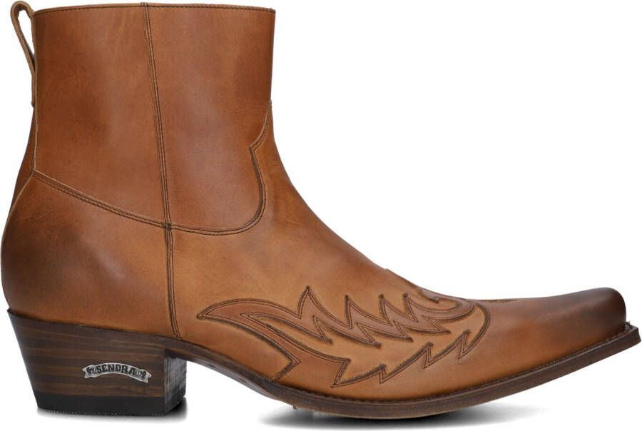 SENDRA Cowboylaarzen Heren 11783 Maat: 44 Materiaal: Leer Kleur: Bruin