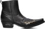 SENDRA Cowboylaarzen Heren 12185p Maat: 44 Materiaal: Leer Kleur: Zwart - Thumbnail 4