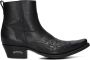 SENDRA Cowboylaarzen Heren 12185p Maat: 41 Materiaal: Leer Kleur: Zwart - Thumbnail 4