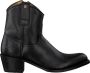 SENDRA Enkellaarsjes Dames 16751 Maat: 36 Materiaal: Leer Kleur: Zwart - Thumbnail 4
