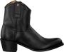 SENDRA Enkellaarsjes Dames 16751 Maat: 40 Materiaal: Leer Kleur: Zwart - Thumbnail 4