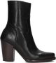 Shabbies Amsterdam Shabbies Loju Bootie Enkellaarsjes Enkelboots met rits Dames Zwart - Thumbnail 3