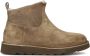 SHABBIES Vachtlaarzen Dames Palissa Ankle Boot Maat: 38 Materiaal: Suède Kleur: Beige - Thumbnail 2