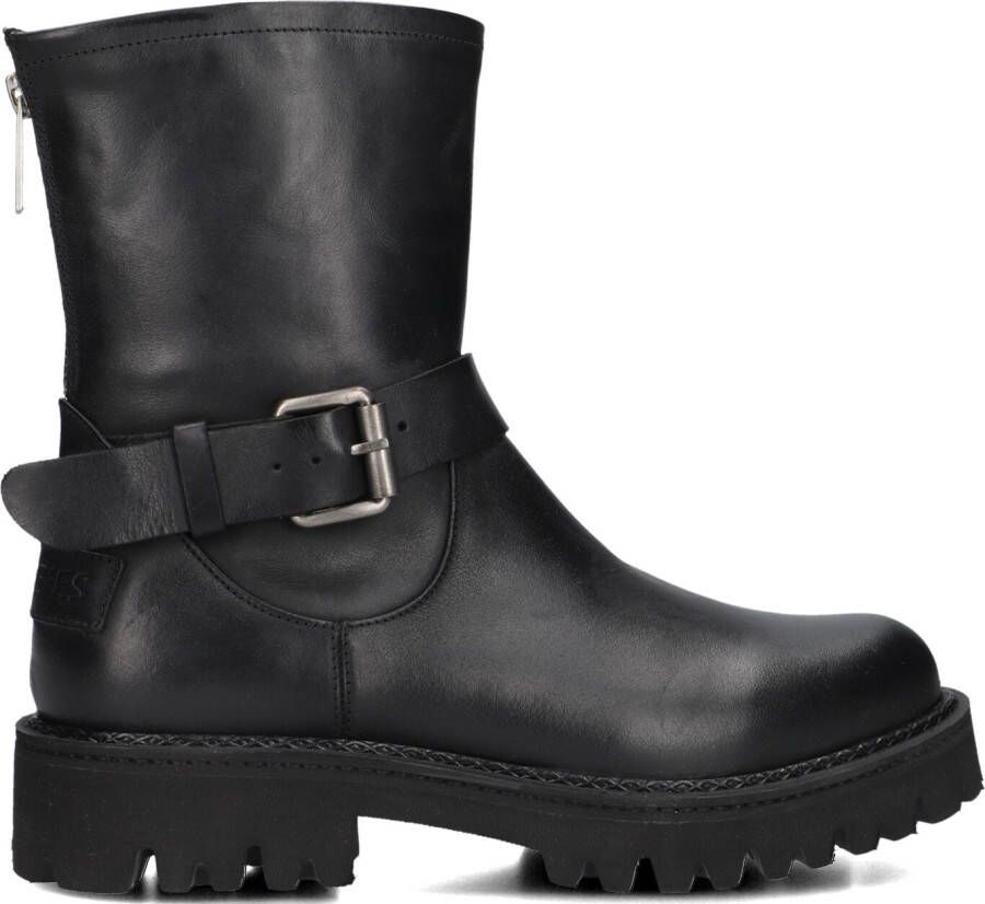 SHABBIES Boots Dames Marjorie Banka Maat: 36 Materiaal: Leer Kleur: Zwart - Foto 6