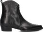 SHABBIES BY WENDY Enkellaarsjes Dames Wendy Shs1503 Maat: 37 Materiaal: Leer Kleur: Zwart - Thumbnail 4