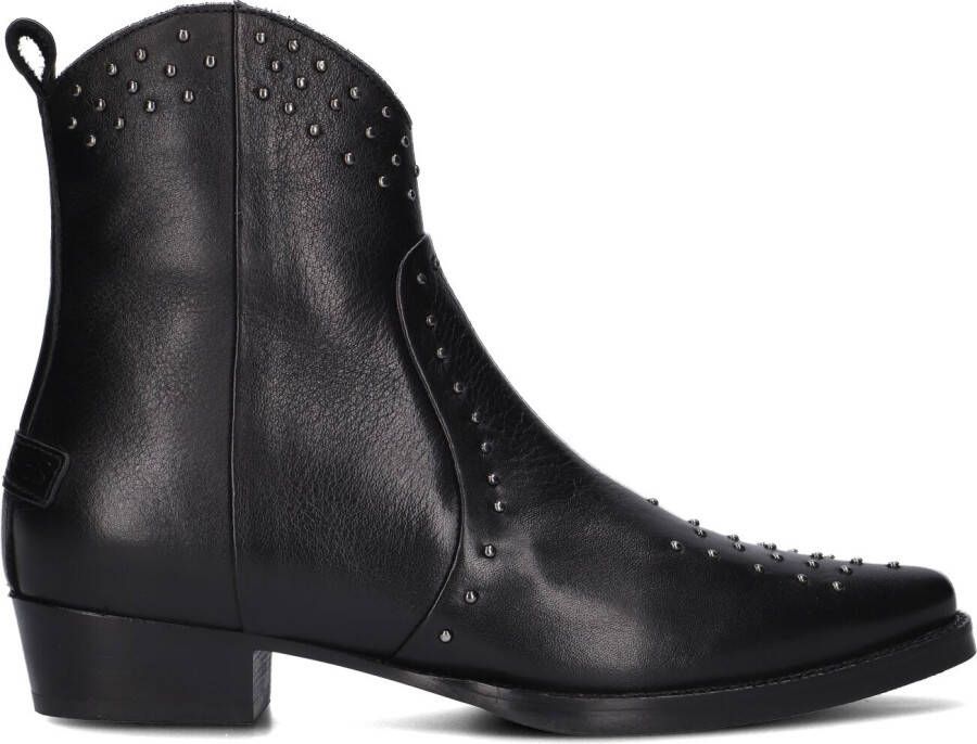 SHABBIES BY WENDY Enkellaarsjes Dames Wendy Shs1503 Maat: 38 Materiaal: Leer Kleur: Zwart