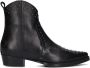 SHABBIES BY WENDY Enkellaarsjes Dames Wendy Shs1503 Maat: 38 Materiaal: Leer Kleur: Zwart - Thumbnail 3