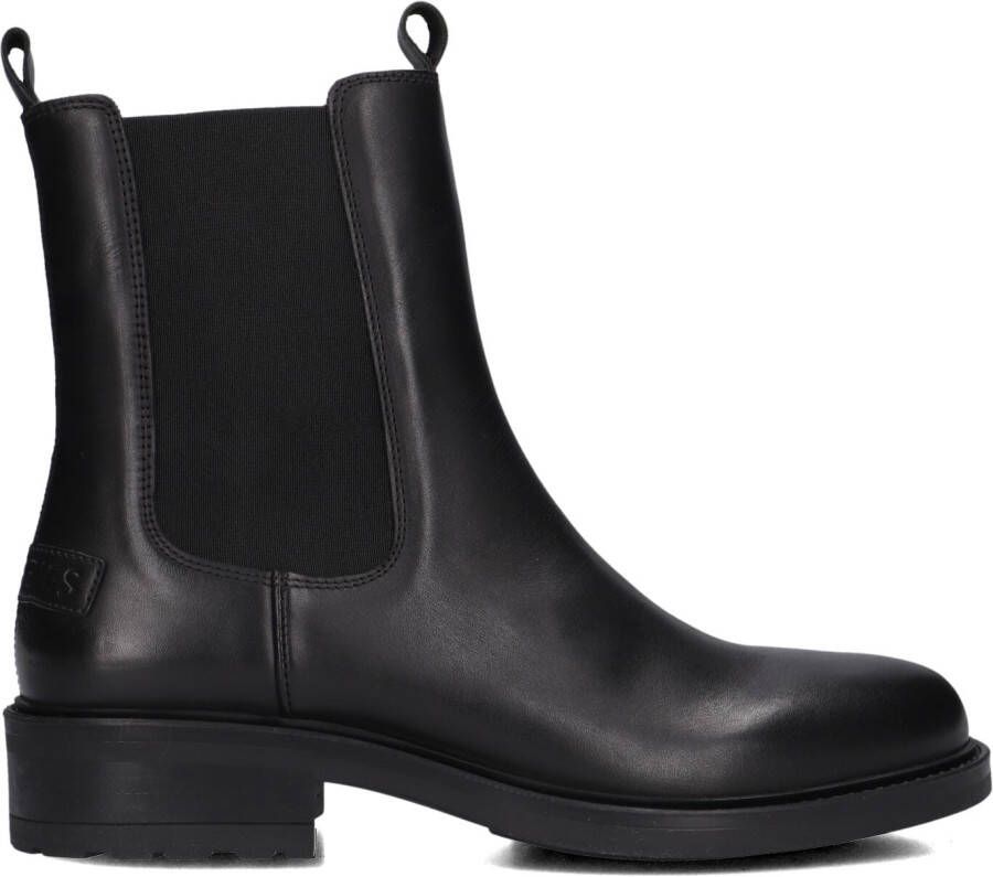 SHABBIES Chelsea Boots Dames Dean Shelley Maat: 36 Materiaal: Leer Kleur: Zwart - Foto 8