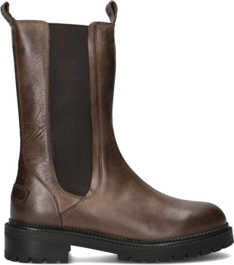 SHABBIES Chelsea Boots Dames Tirza Shelly Maat: 36 Materiaal: Leer Kleur: Cognac