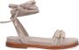 SHABBIES Dames 170020161 Maat: 38 Materiaal: Suède Kleur: Grijs - Thumbnail 2