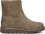 SHABBIES Enkellaarsjes Dames Palissa Mia Zip Maat: 38 Materiaal: Suède Kleur: Beige - Thumbnail 3