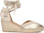 SHABBIES Espadrilles Dames Kaila Ki Seven Maat: 39 Materiaal: Leer Kleur: Goud - Thumbnail 3