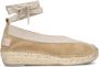 Shabbies Amsterdam Shabbies Palma Espadrilles Zomer Schoenen Dames Bruin - Thumbnail 4