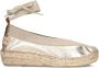SHABBIES Espadrilles Dames Palma Maat: 36 Materiaal: Suède Kleur: Goud - Thumbnail 3