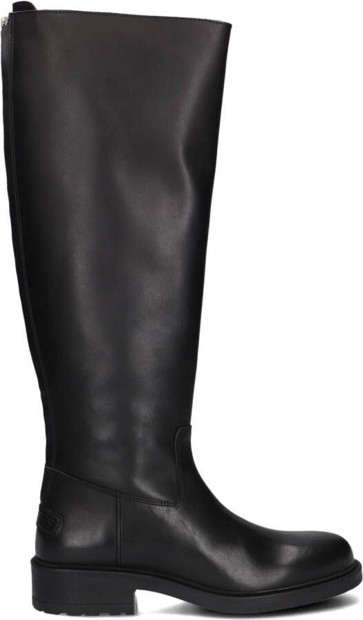 SHABBIES Hoge Laarzen Dames Dean Tala Maat: 37 Materiaal: Leer Kleur: Zwart - Foto 2