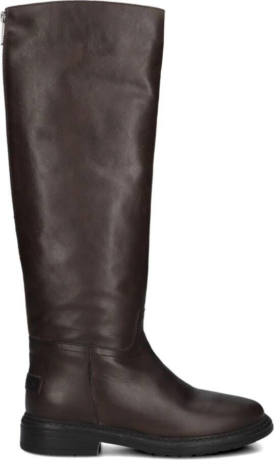 SHABBIES Hoge Laarzen Dames Duck Tala Maat: 37 Materiaal: Leer Kleur: Bruin